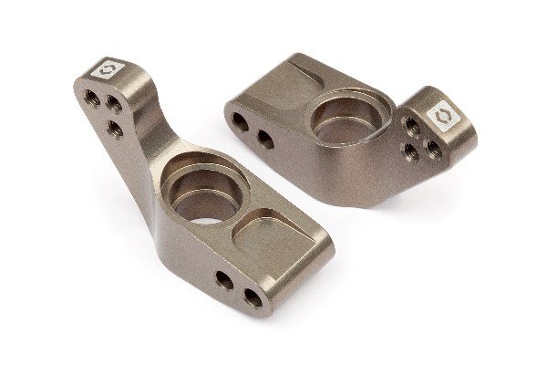  HPI Racing Aluminum Rear Hub Carrier Set (0 Deg/Hard Anodize) HP108021