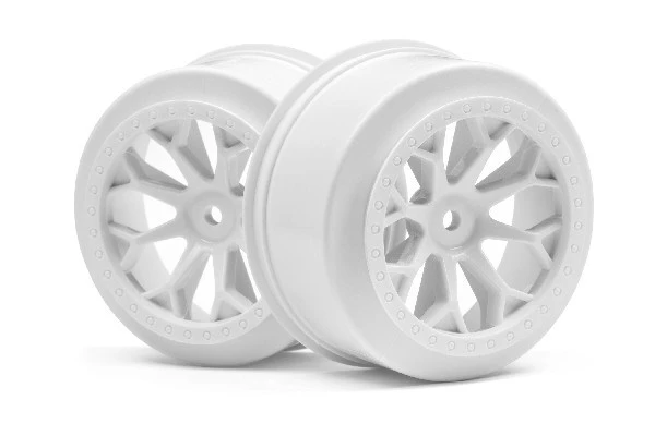 HPI Racing 8-Shot Sc Wheel (White/2Pcs)