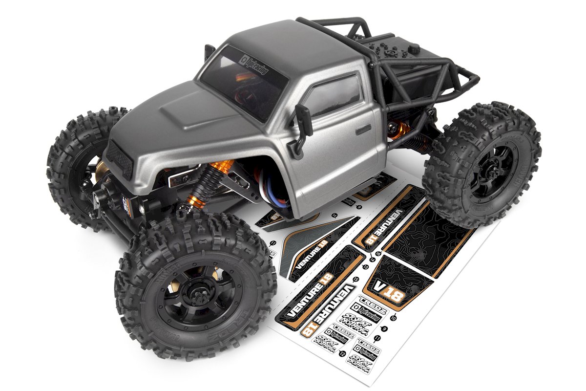 HPI Racing Venture18 CC Flux Competition Crawler - Gunmetal (OBS BESTÄLLNINGSVARA!)