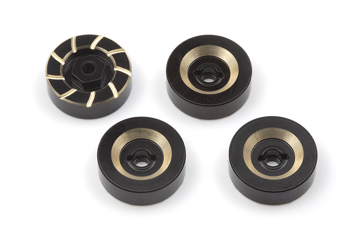 HPI Racing 7mm Hex Hub Weight Set (Mässing/4st)