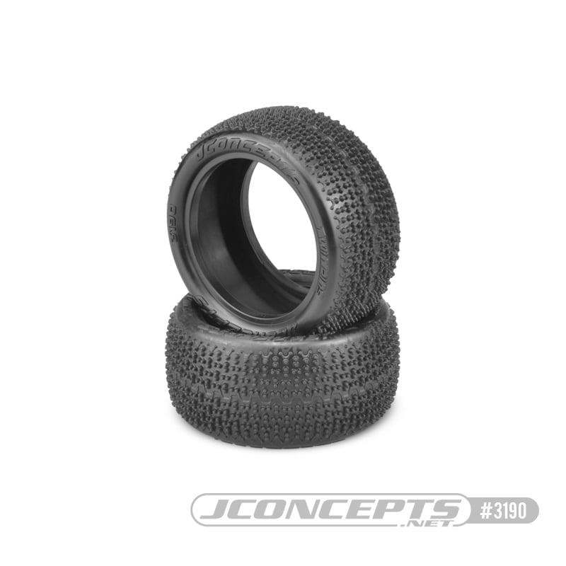 Twin Pins - pink compound (fits 2.2" buggy rear wheel)