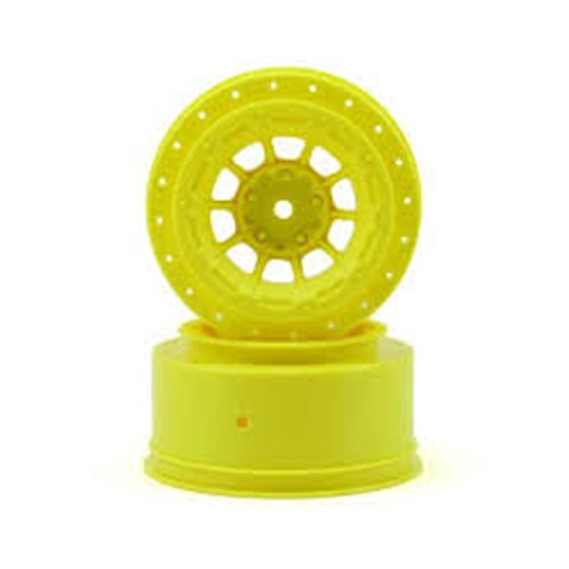 HAZARD - SLASH REAR, SLASH 4X4 F&R WHEEL - (YELLOW) - 2PC.