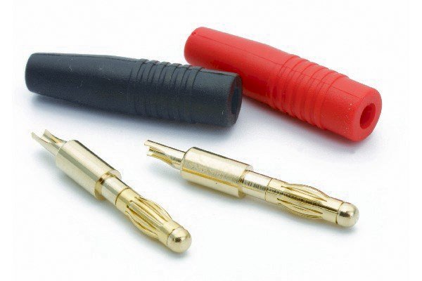 MAXAM Guld bananstik, 4,0mm, 1sæt