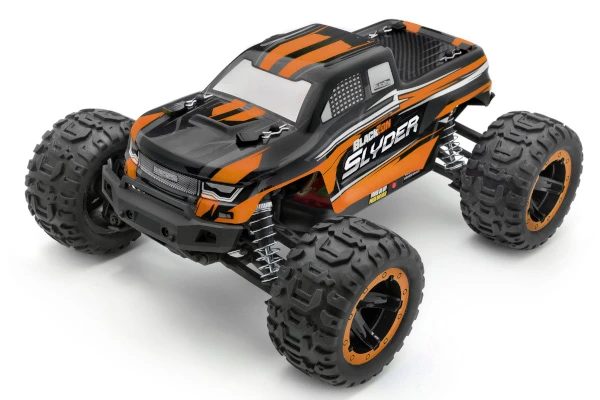 BLACKZON Slyder MT 1/16 4WD Electric Monster Truck - Orange