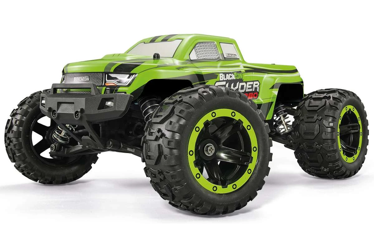 BLACKZON Slyder MT Turbo 1/16 4WD 2S Brushless - Green