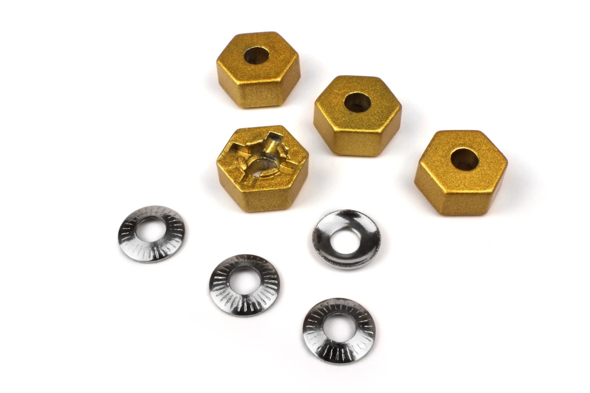 BLACKZON Metal 12mm Hex Hub Set  540243