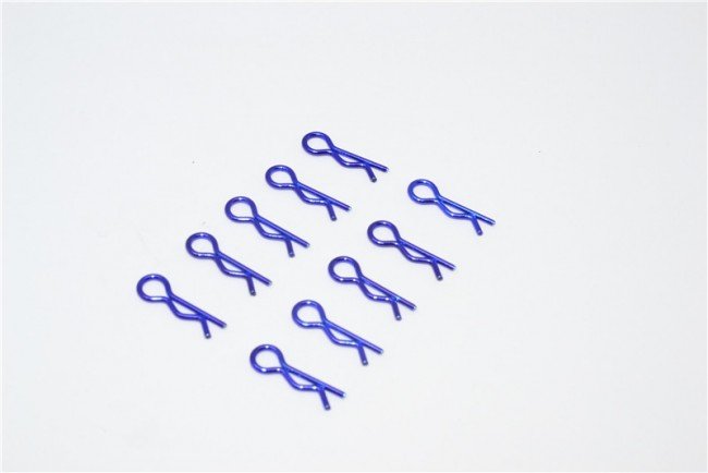 Small Flu Body Clips Set - 10 Pcs