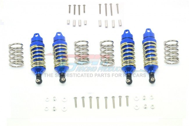 TRAXXAS RUSTLER VXL Aluminum Front+Rear Shocks (Low Center Of Gravity Version) - 44pc set