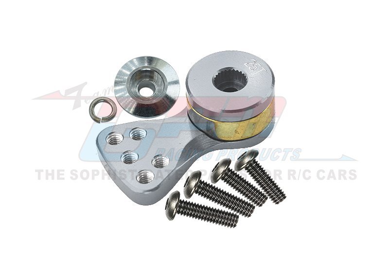 Aluminium Hi-torque Servo Saver For 25T Spline Output Shaft (L) Can Use In Tamiya Ww02/Wr02c/Gf01 - 1pc