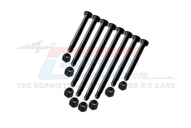 TRAXXAS SLASH MUDBOSS MODIFIED DIRT OVAL RACER Medium Carbon Steel Completed Suspension Screw Pin set