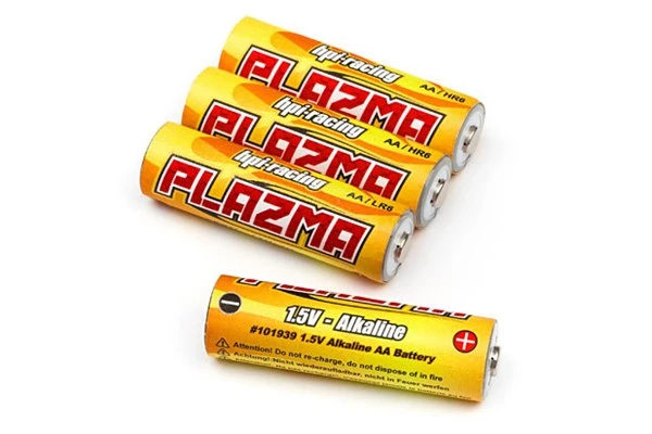  Plazma 1.5V AA Alkaline Battery (4Pcs)