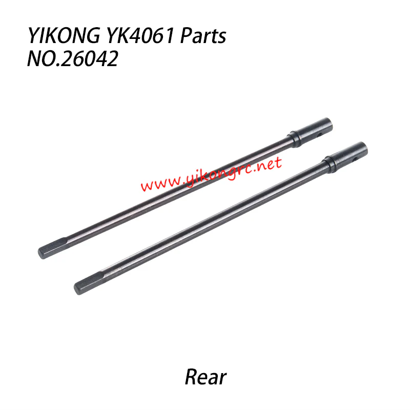 YIKONG YK4061 RC Car Parts Rear Axle Straight Shaft 26042